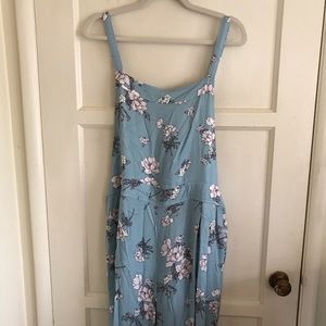 TORRID Floral Overalls (Size 2 - NWT)